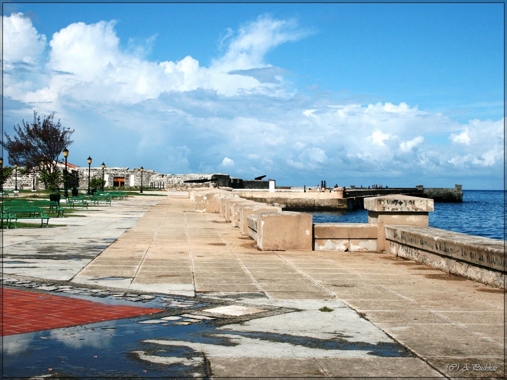 Набережная Малекон. Куба