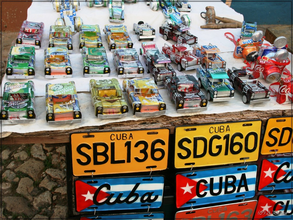Сувенирные лавки. Тринидад. Куба