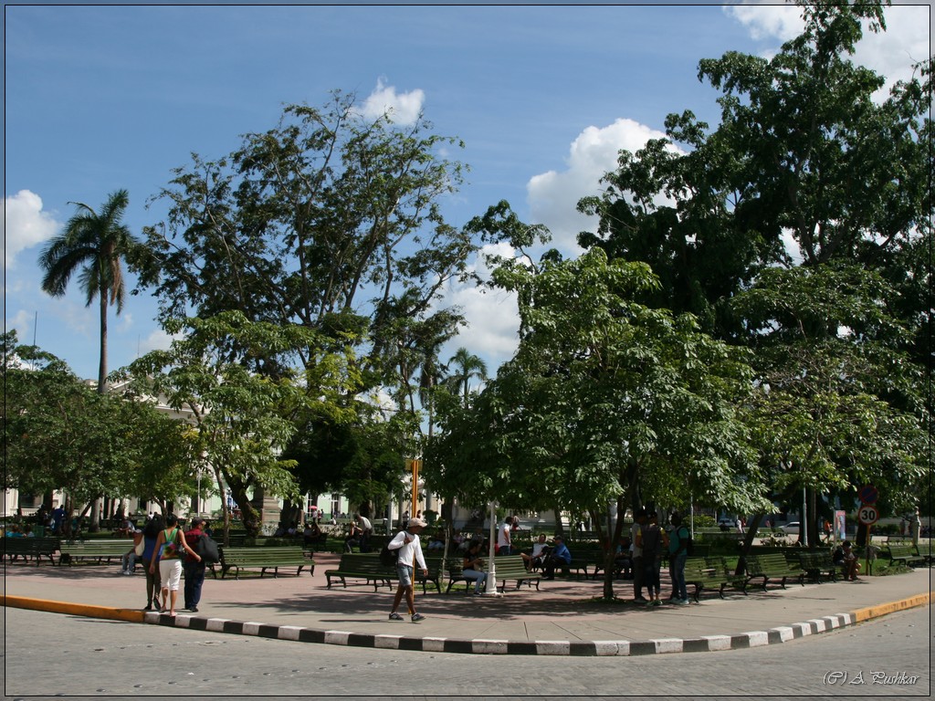 Парк Леонсио Видаль. г.Санта-Клара, Куба.