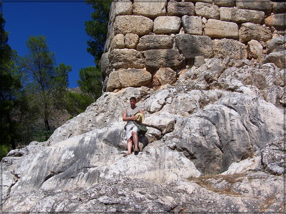 Неприступные стены Микен. Греция