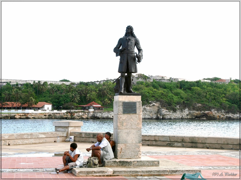 Памятник Пьеру Лемуане д’Ибервилю. Куба