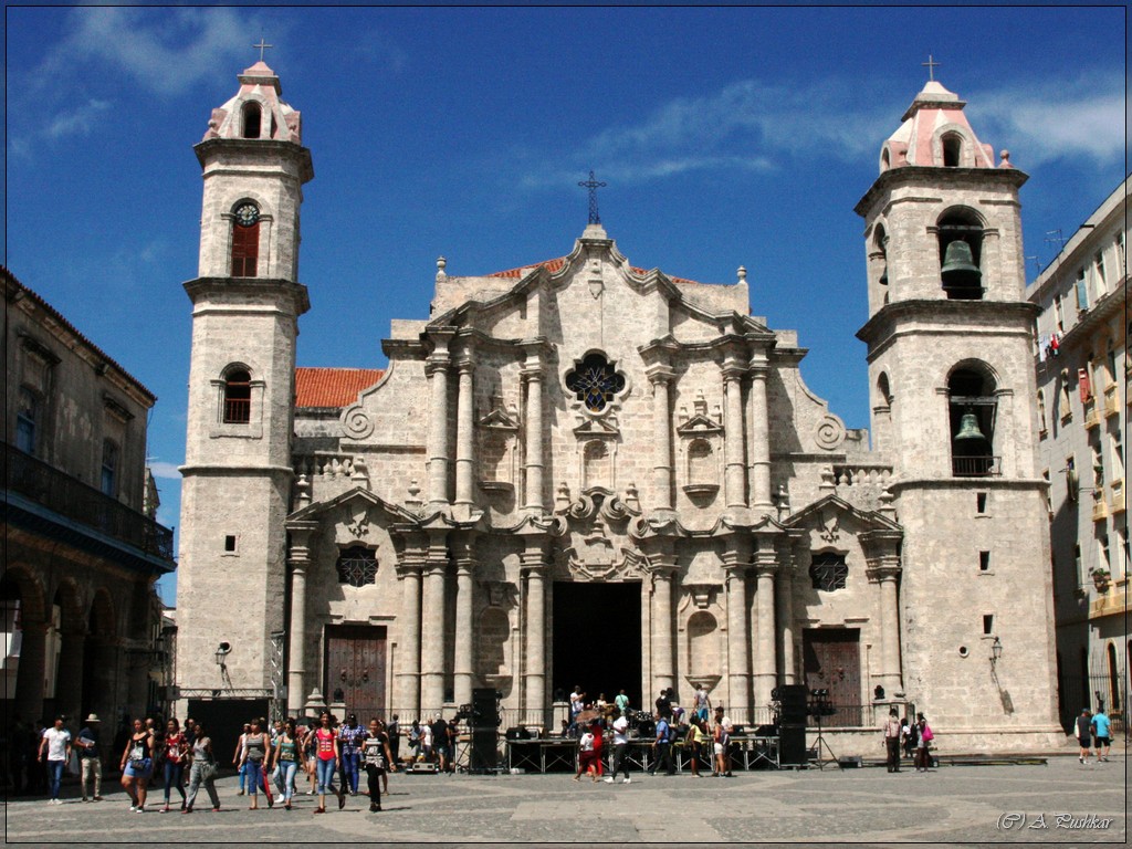 Собор Святого Христофора. Старая Гавана. Куба