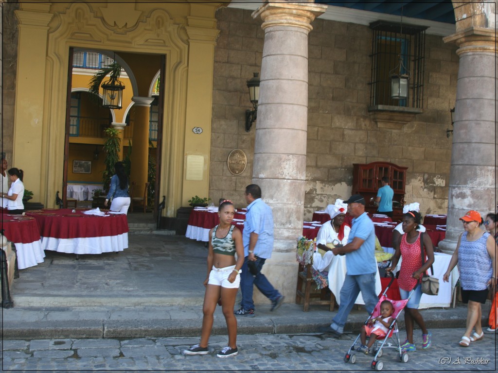 Ресторан El Patio. Гавана. Куба.