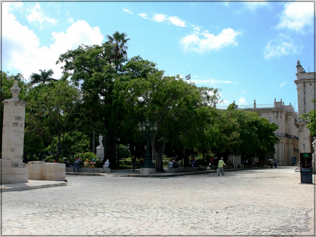 Площадь оружия. Гавана. Куба
