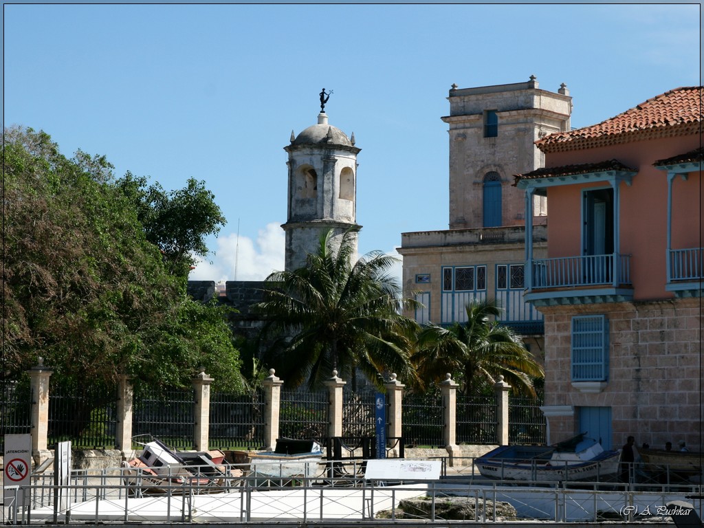 Замок королевской мощи. Гавана. Куба.
