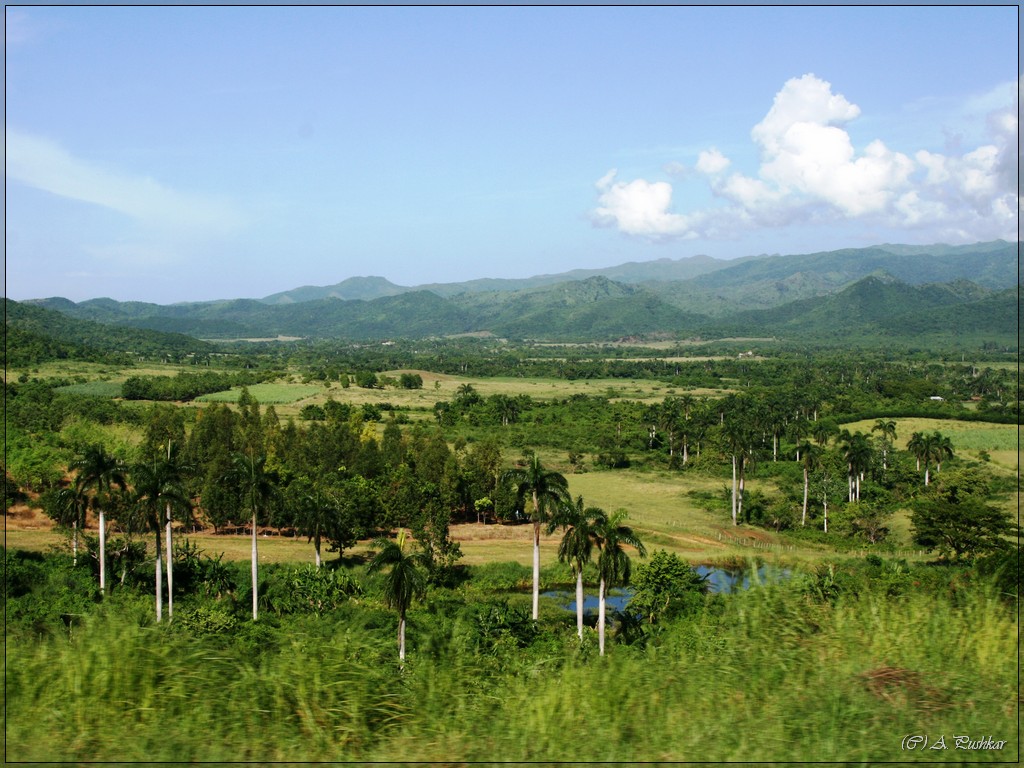 Долина де лос Инхеньос. Куба