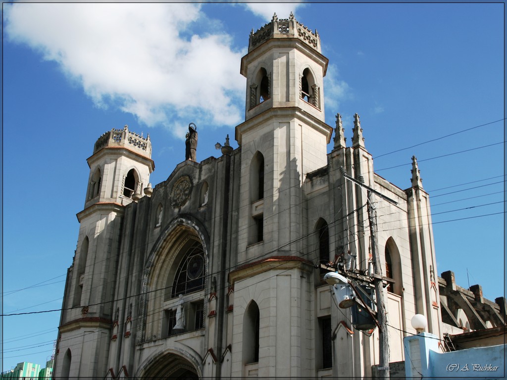 Кафедральный собор Санта-Клара-де-Асис. г.Санта-Клара, Куба.