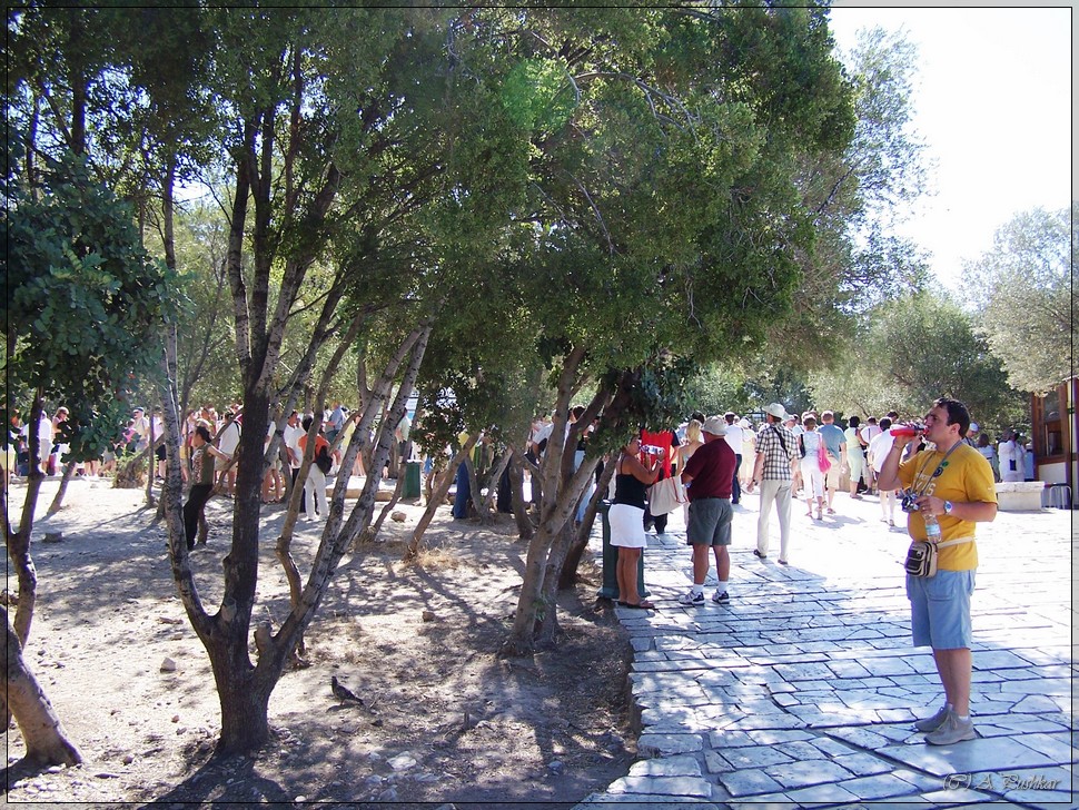 Тропа на Акрополь.