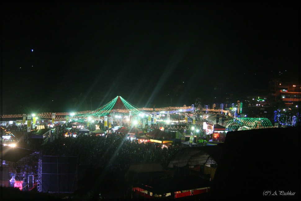 Вид на фестиваль