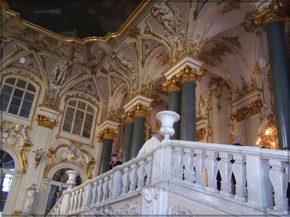 Торжественная парадная лестница. Эрмитаж. г.Санкт-Петербург