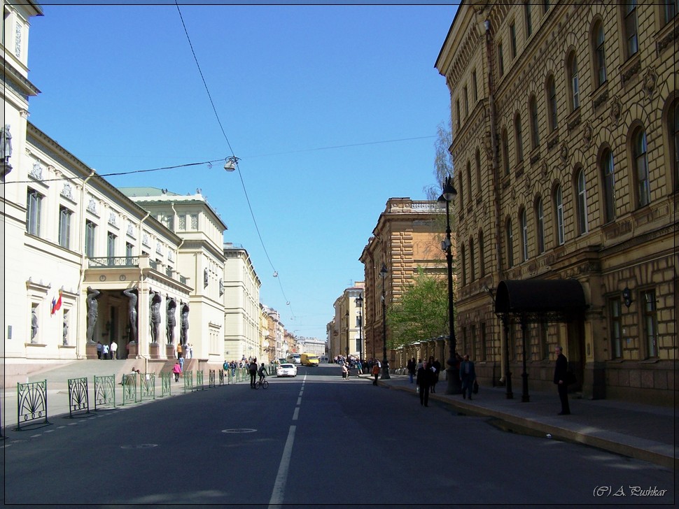 Миллионная улица. г. Санкт-Петербург