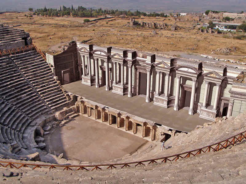 Реконструкция театра Иераполиса